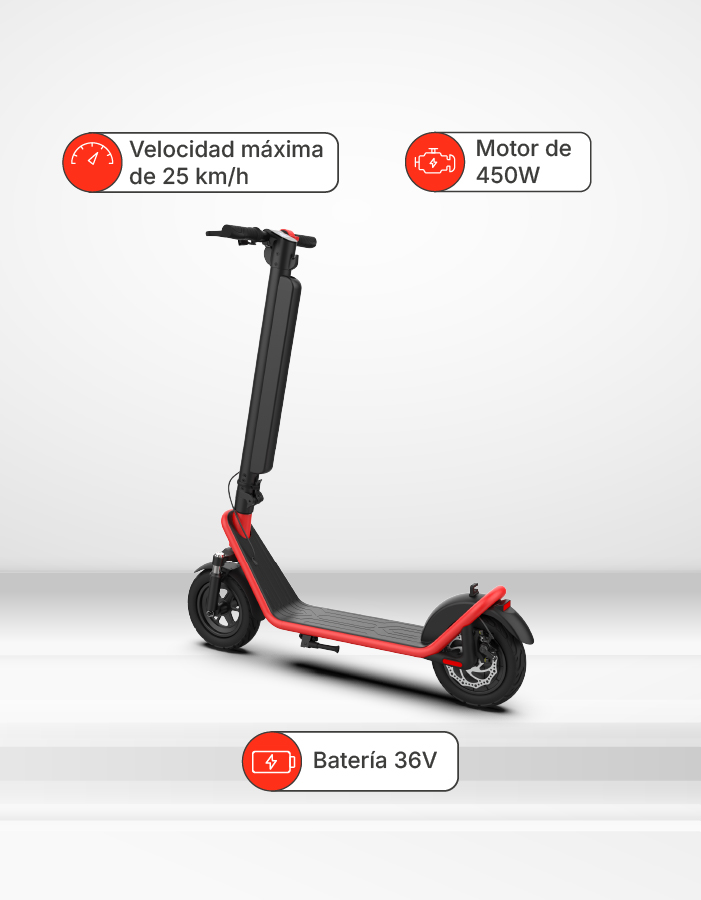 Monopatín X8 Plus